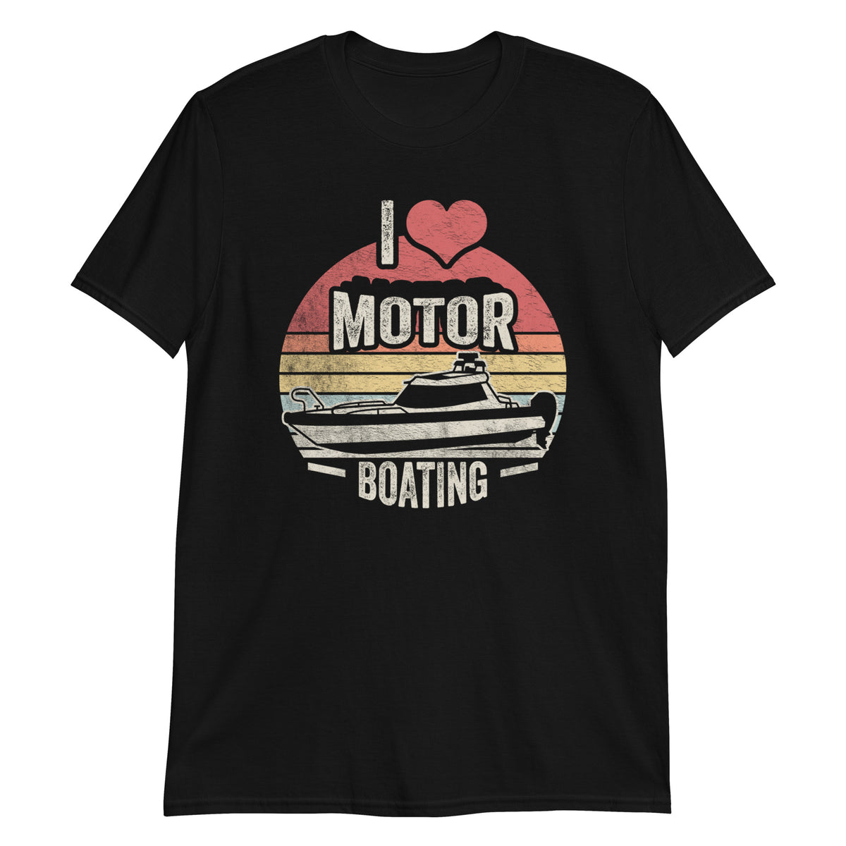 I Love Motor Boating T-Shirt