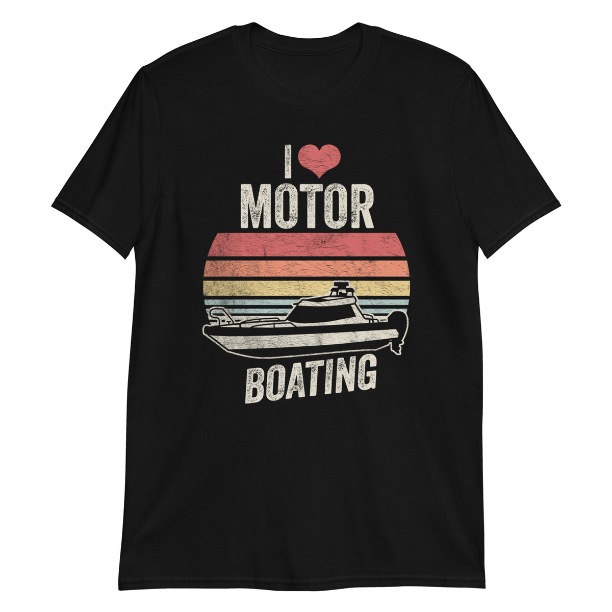 I Love Motor Boating T-Shirt