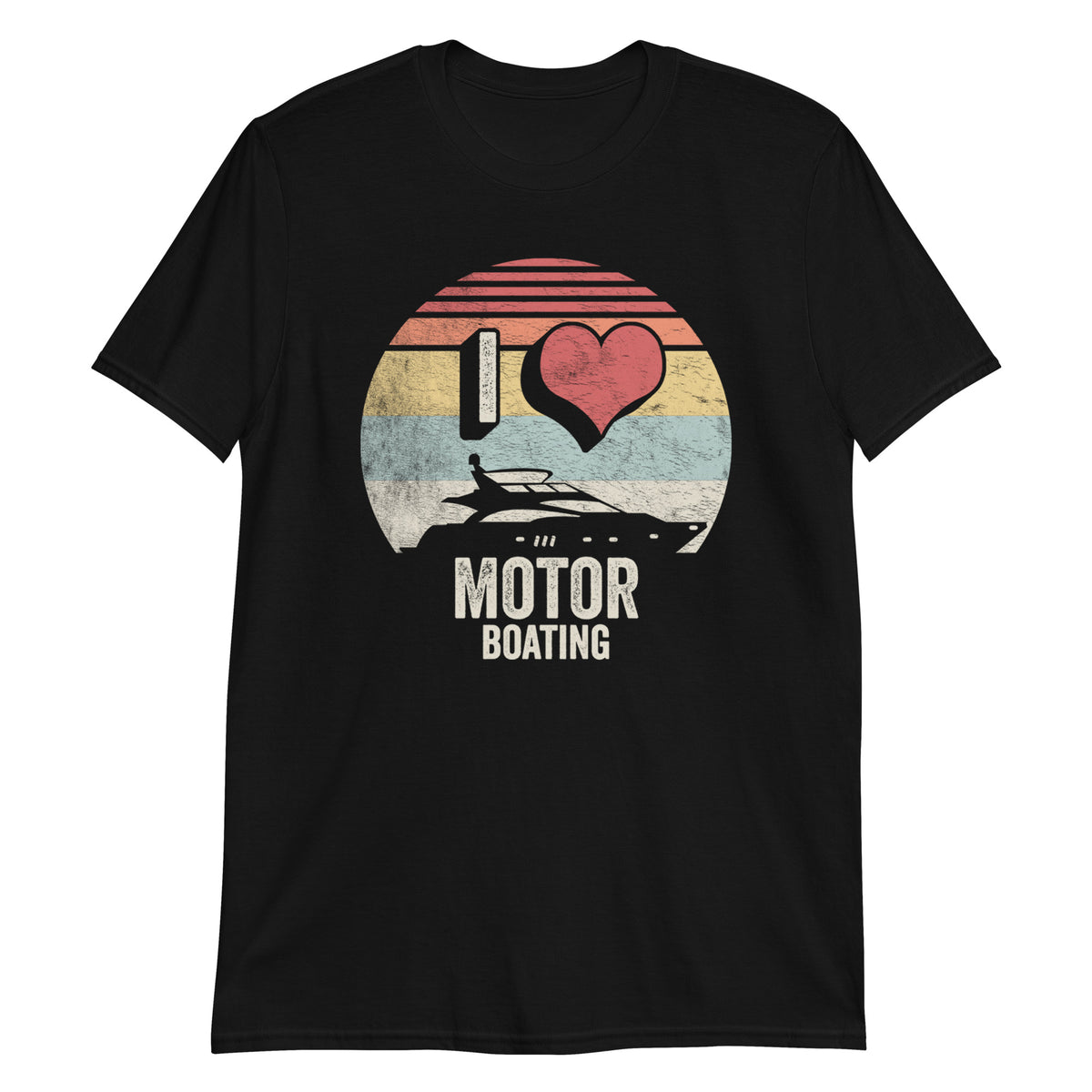 I Love Motor Boating T-Shirt