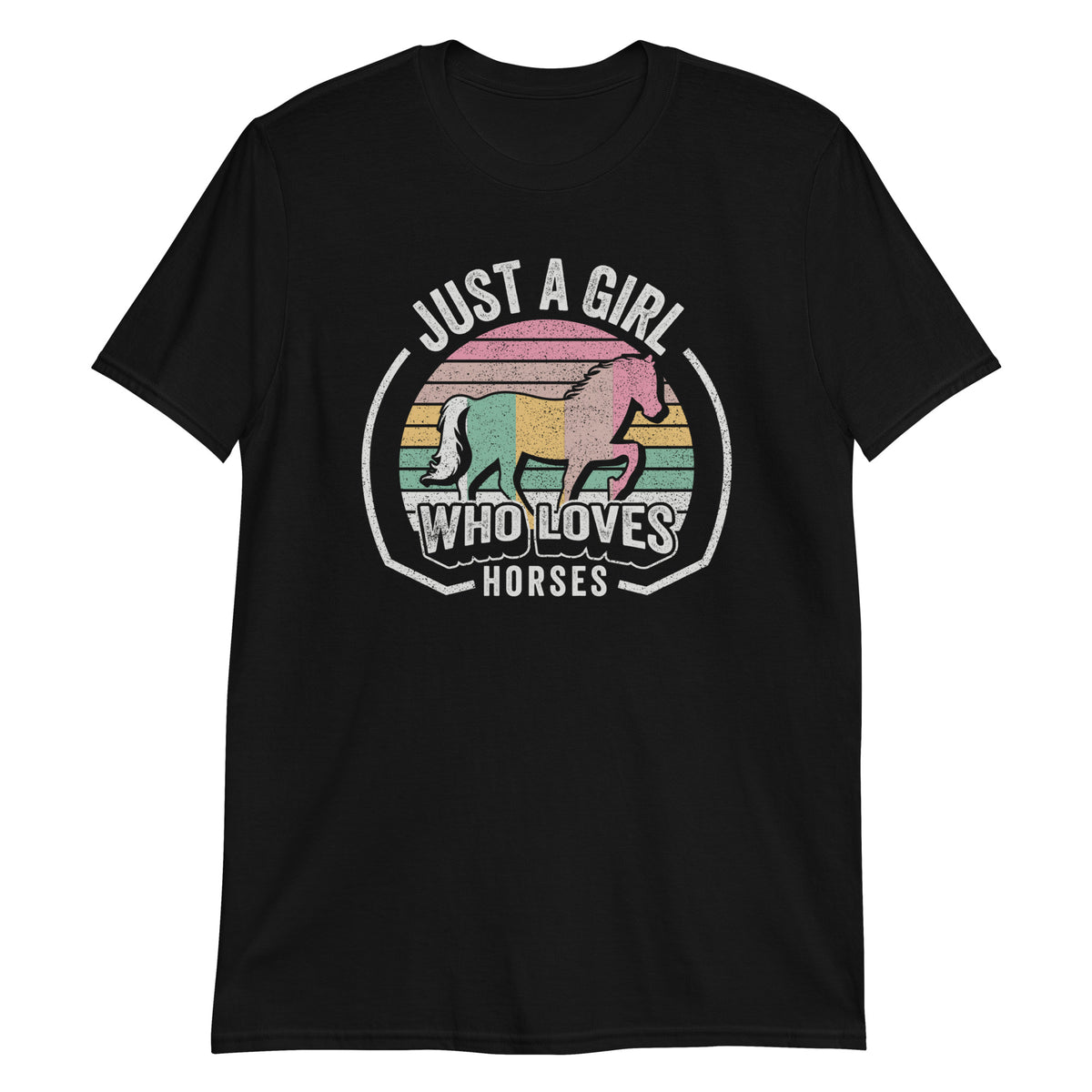 Just a Girl Who Loves Jesus and Horses T-Shirt
