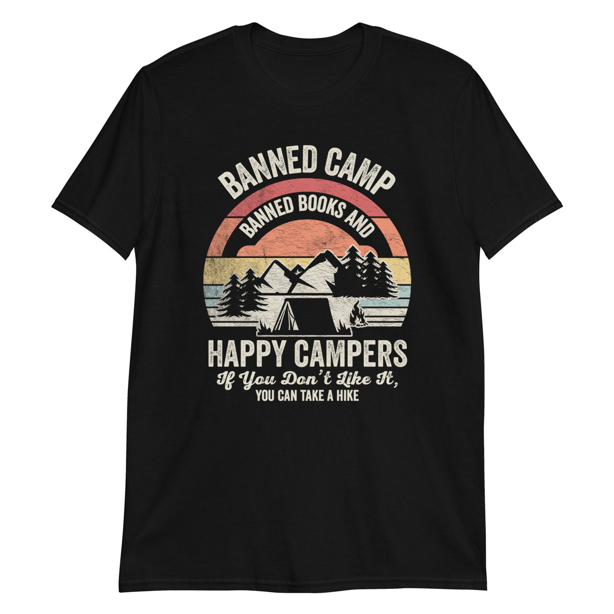 Banned Books and Happy Campers T-Shirt