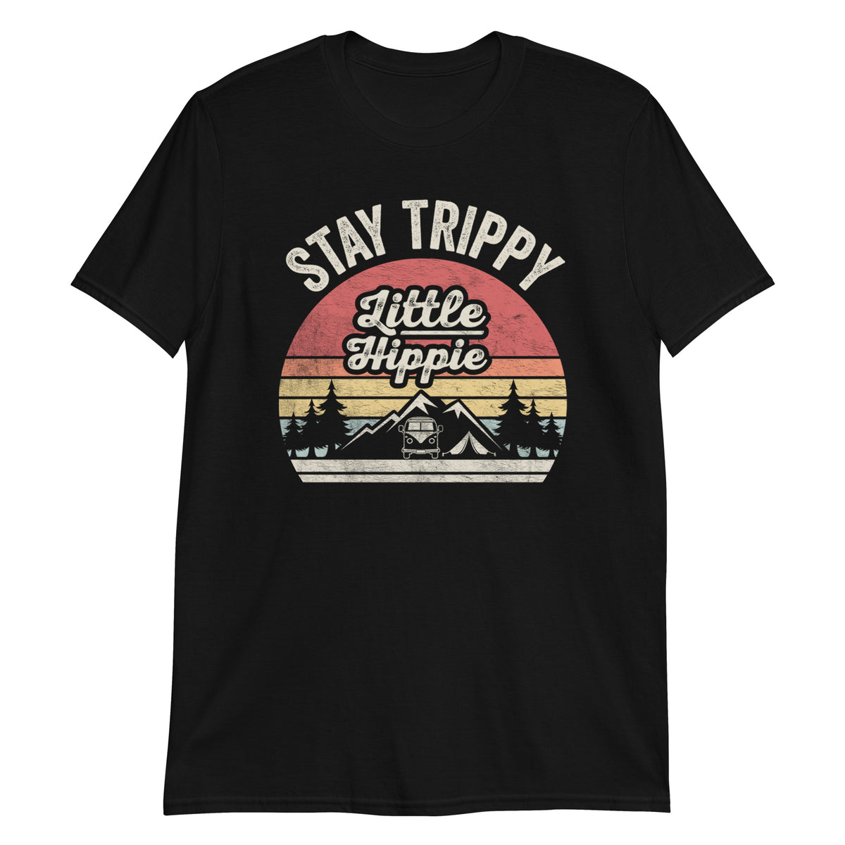 Stay Trippy Little Hippie Vintage Retro 60's 70's Hippy T-Shirt