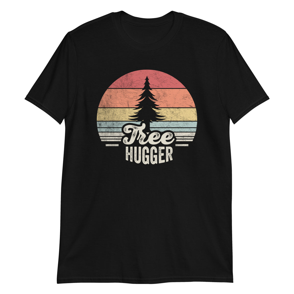 Tree Hugger Retro Vintage Environmental Nature Lover T-Shirt