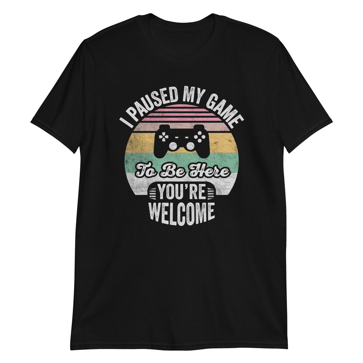 I Paused The Game to Be Here You are Welcome T-Shirt