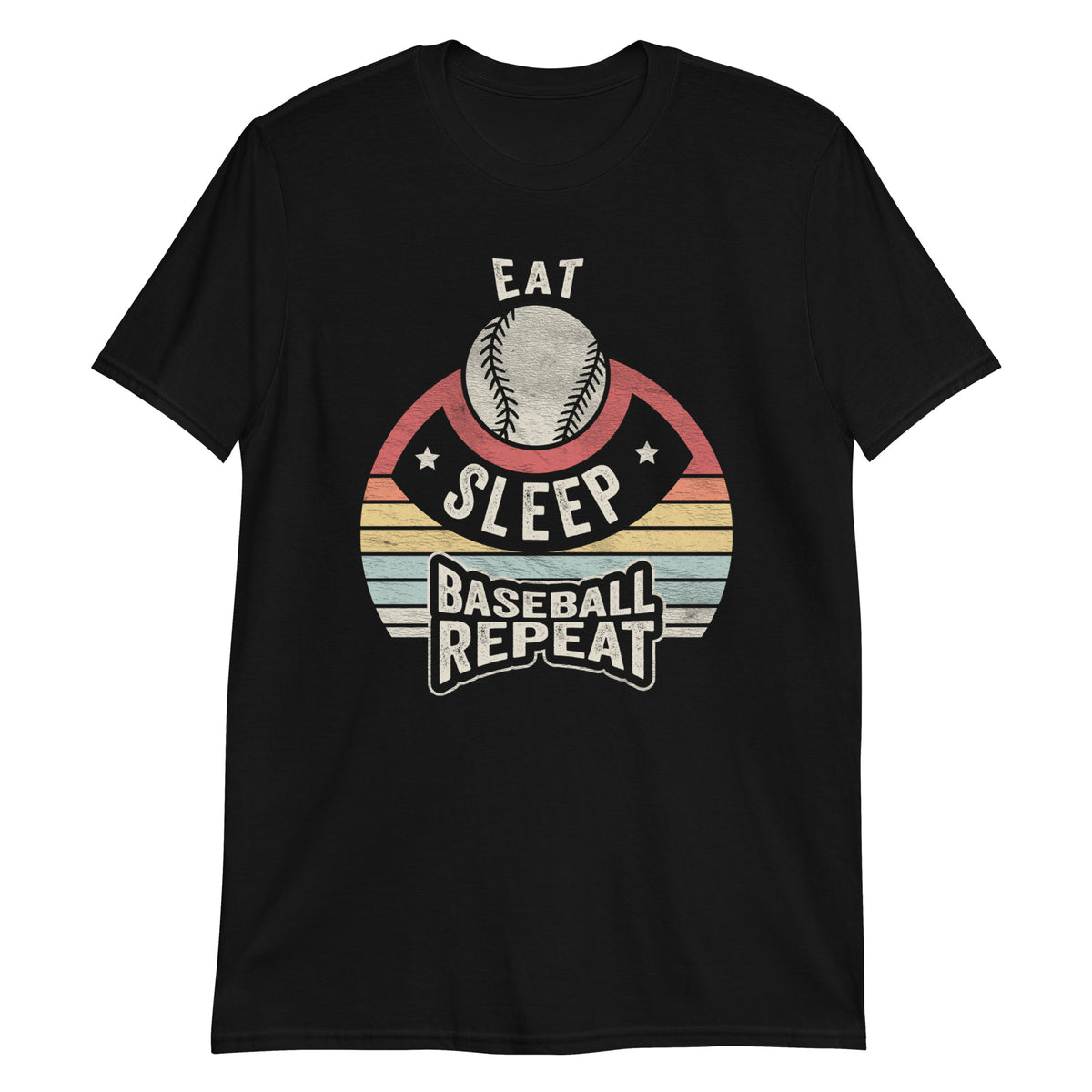 Eat Sleep Baseball Repeat T-Shirt