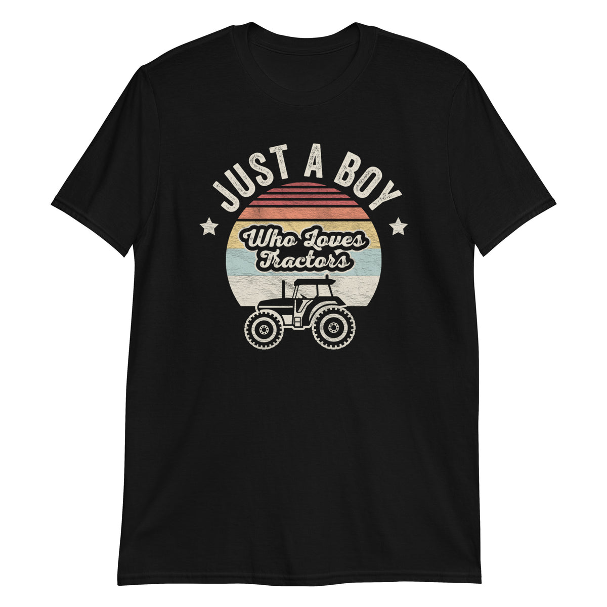 Just a Boy Who Loves Tractors T-Shirt